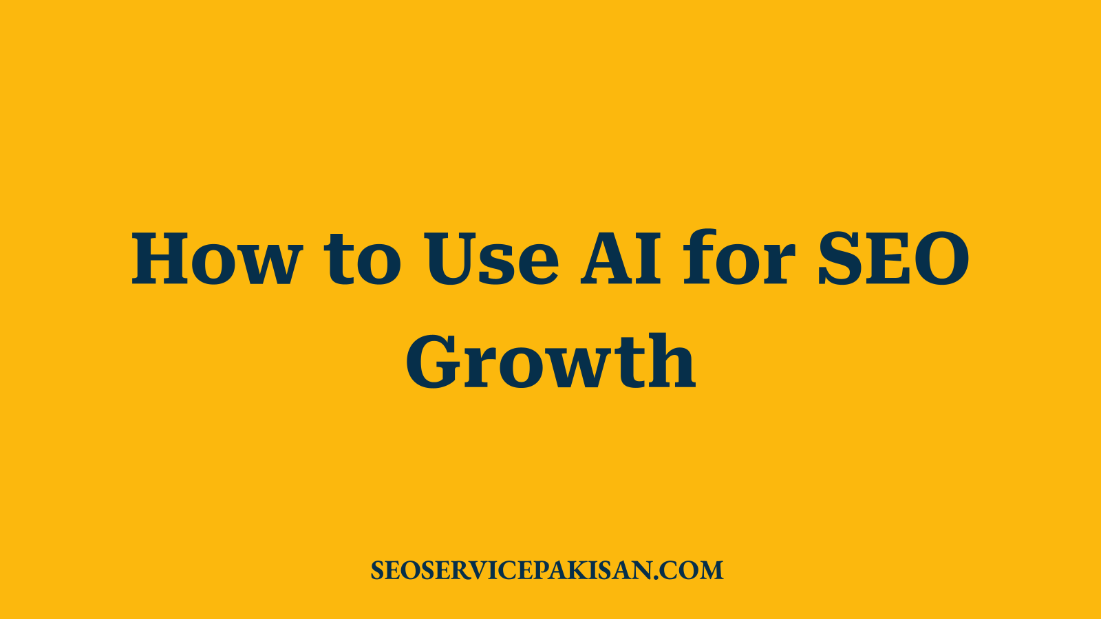 How to Use AI for SEO Growth