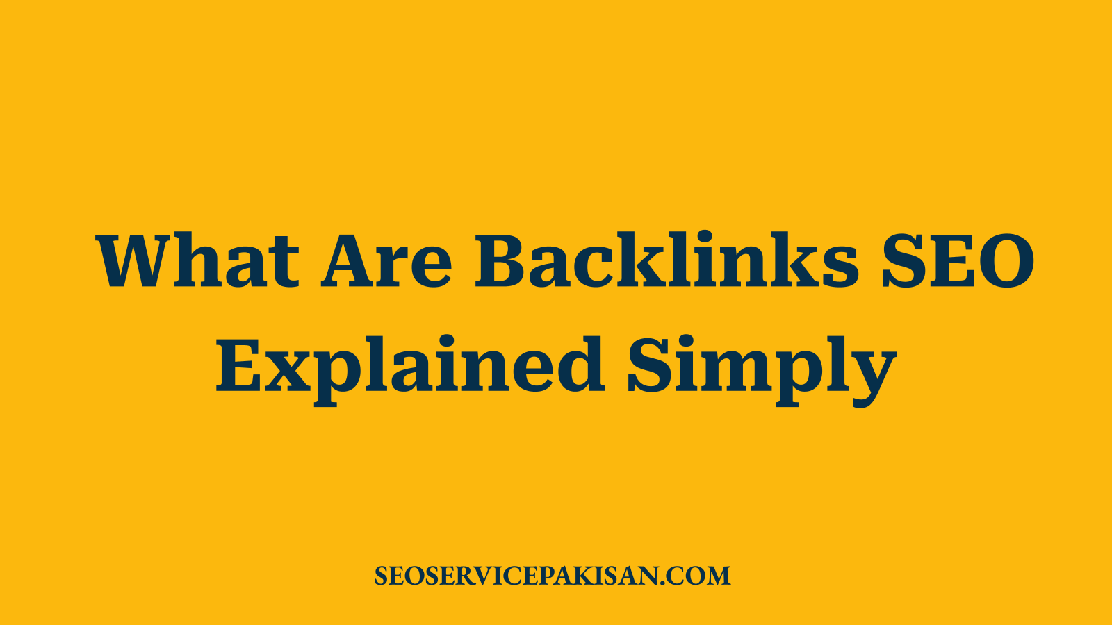 What Are Backlinks SEO Explained Simply
