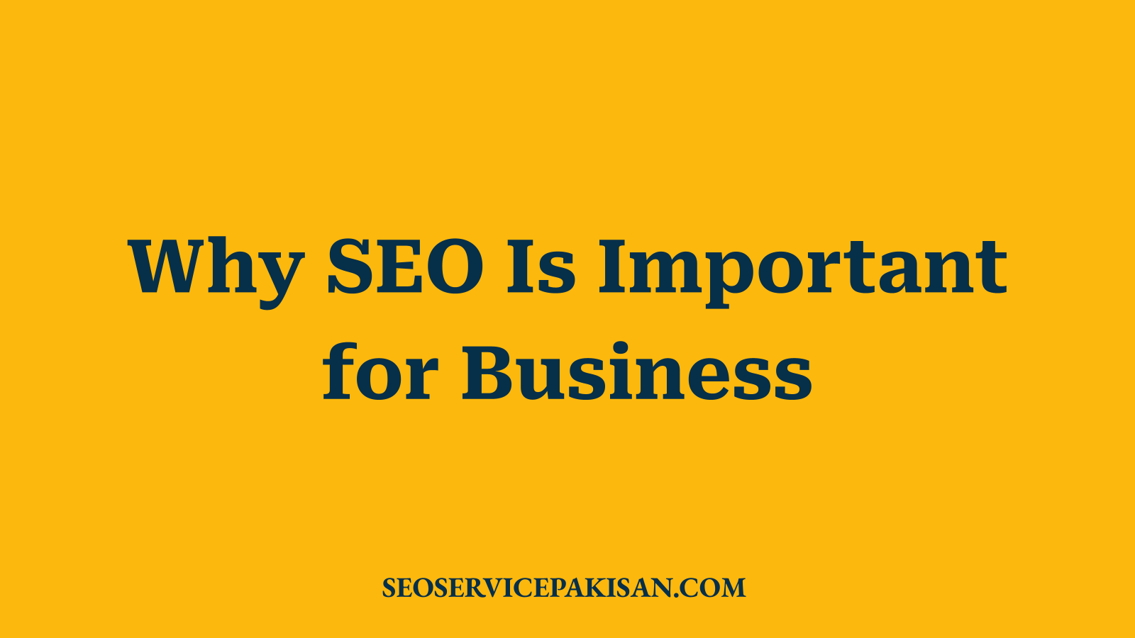 Why SEO Is Important for Business
