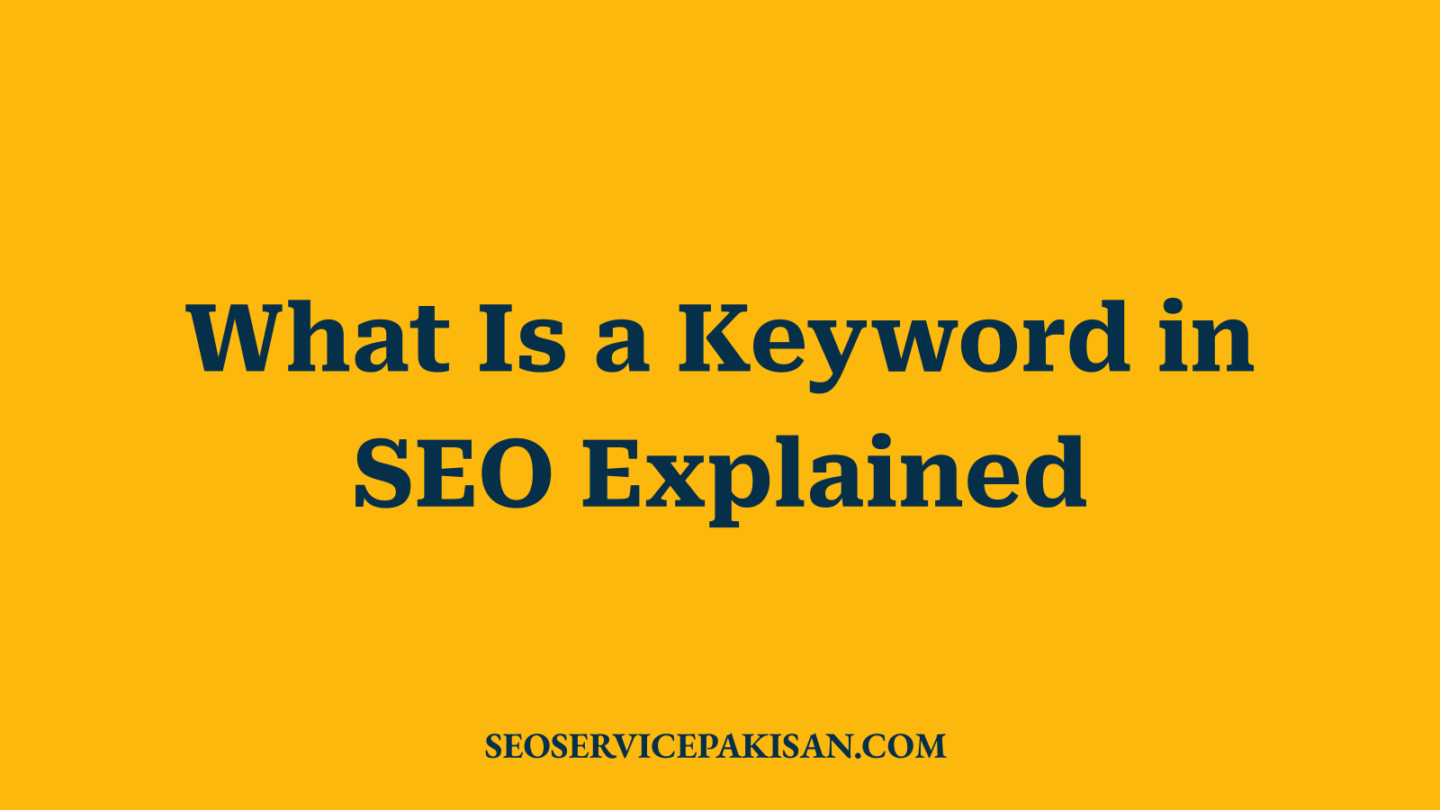 What Is a Keyword in SEO Explained