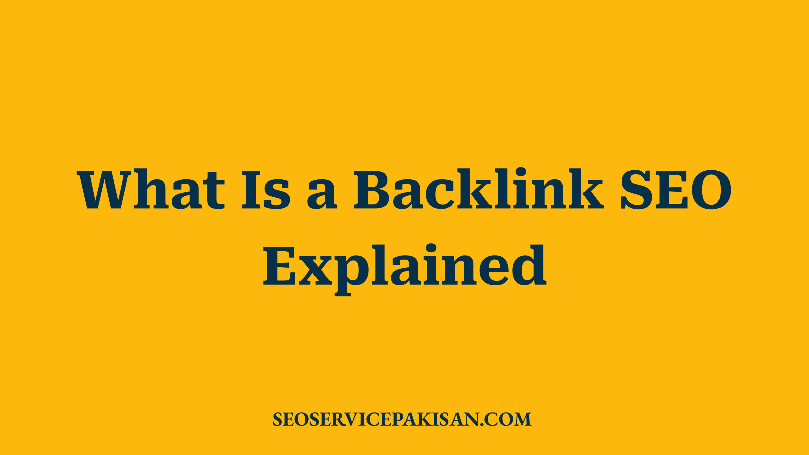 What Is a Backlink SEO Explained