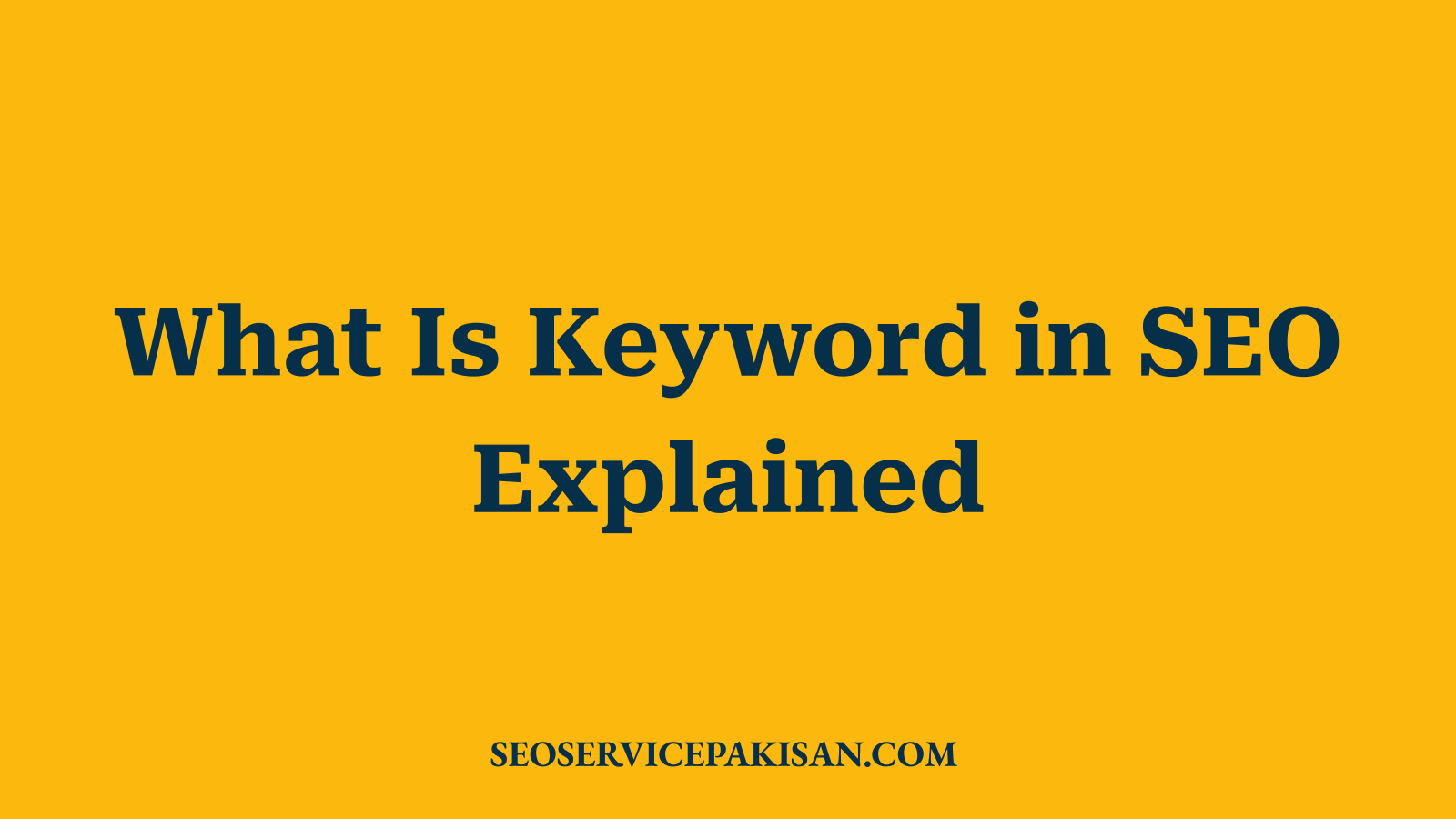 What Is Keyword in SEO Explained