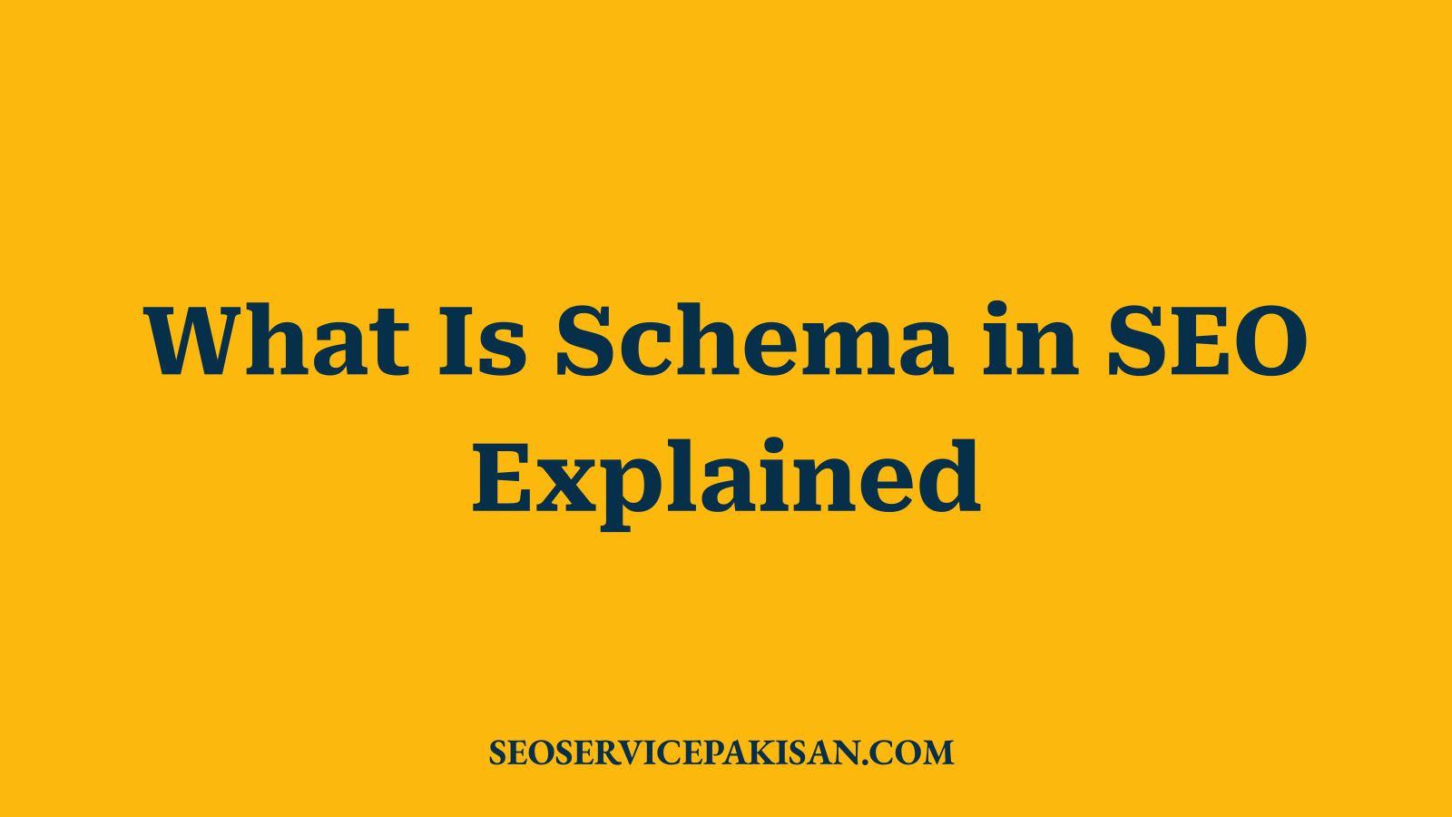 What Is Schema in SEO Explained