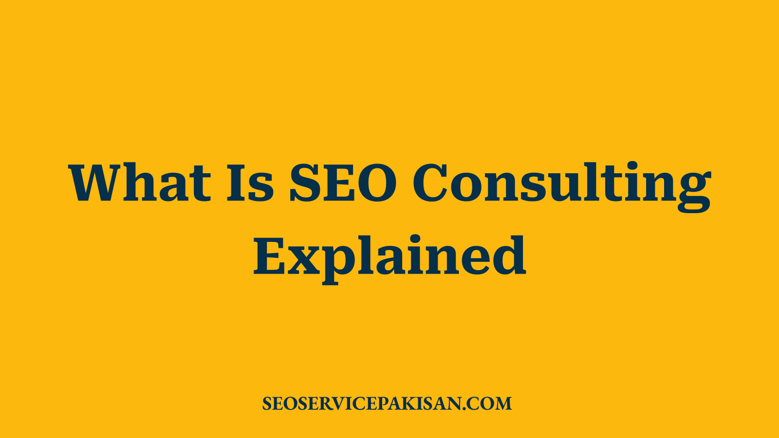What Is SEO Consulting Explained