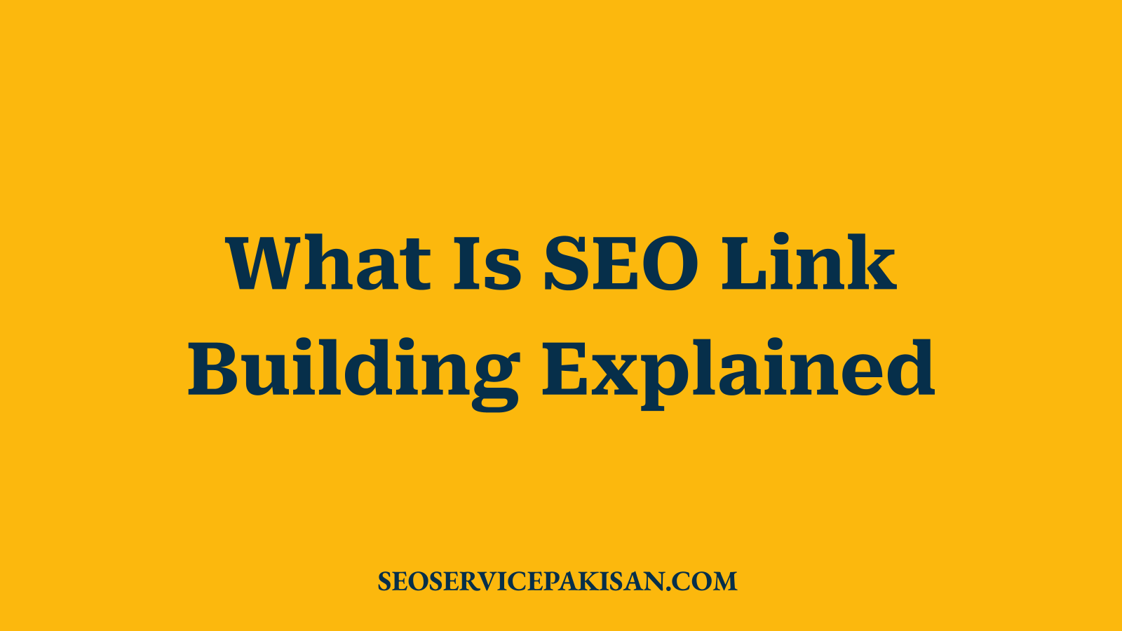 What Is SEO Link Building Explained