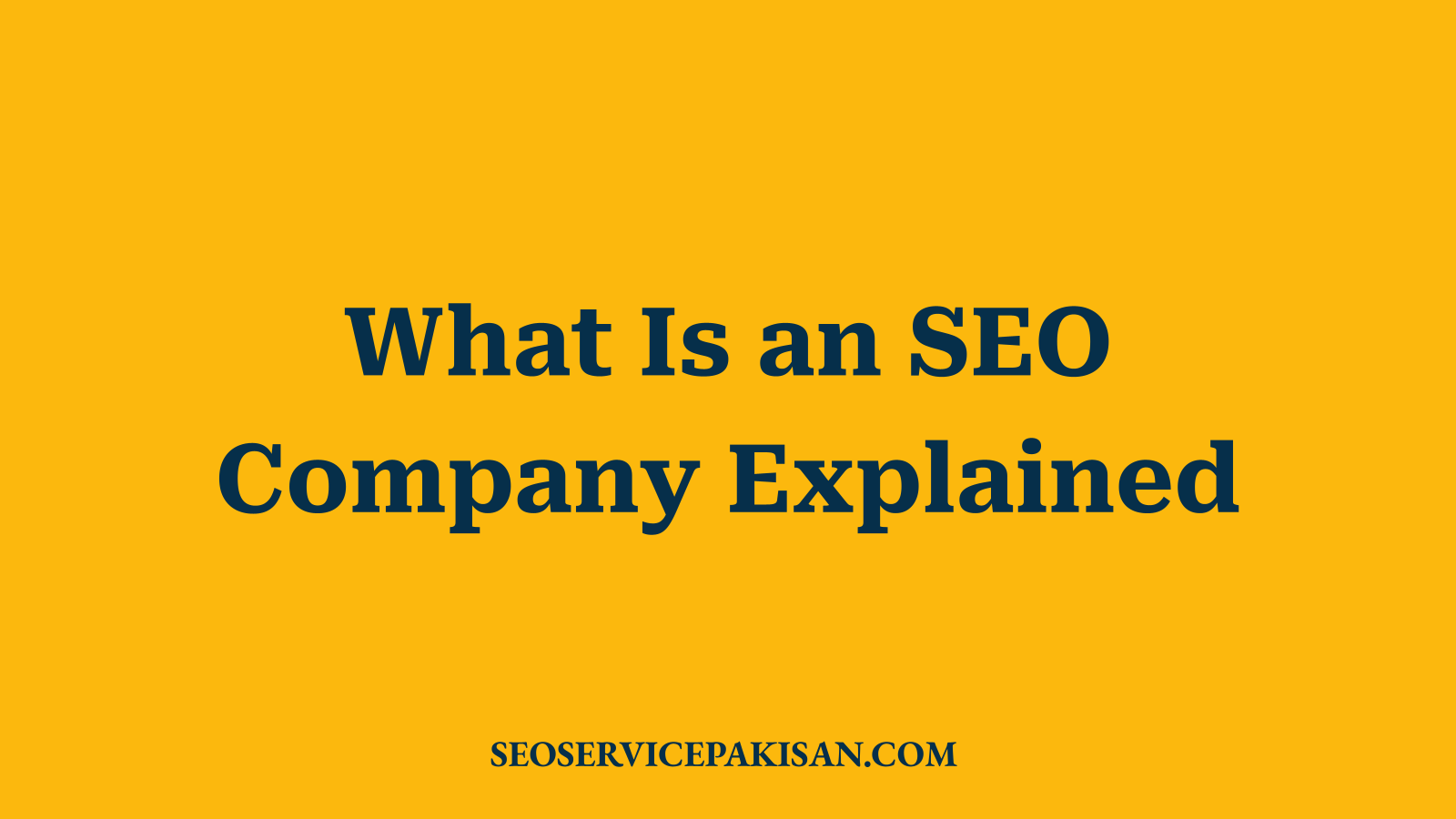 What Is an SEO Company Explained
