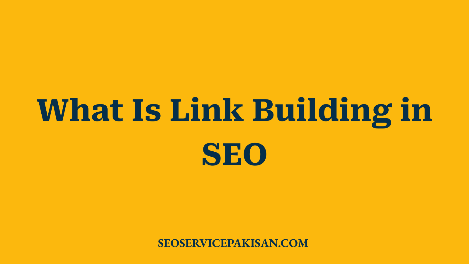 What Is Link Building in SEO