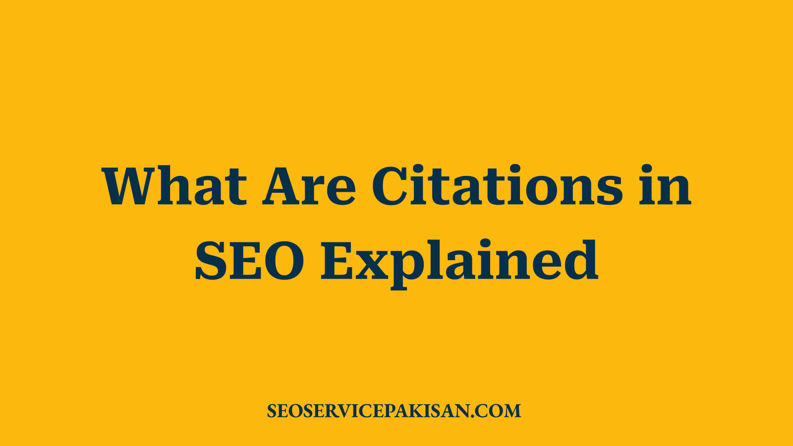 What Are Citations in SEO Explained
