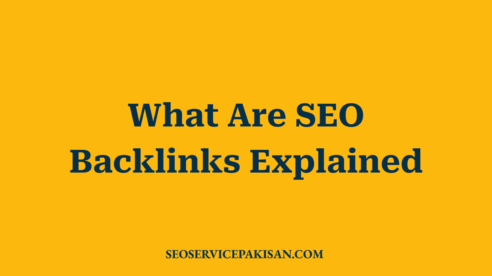 What Are SEO Backlinks Explained