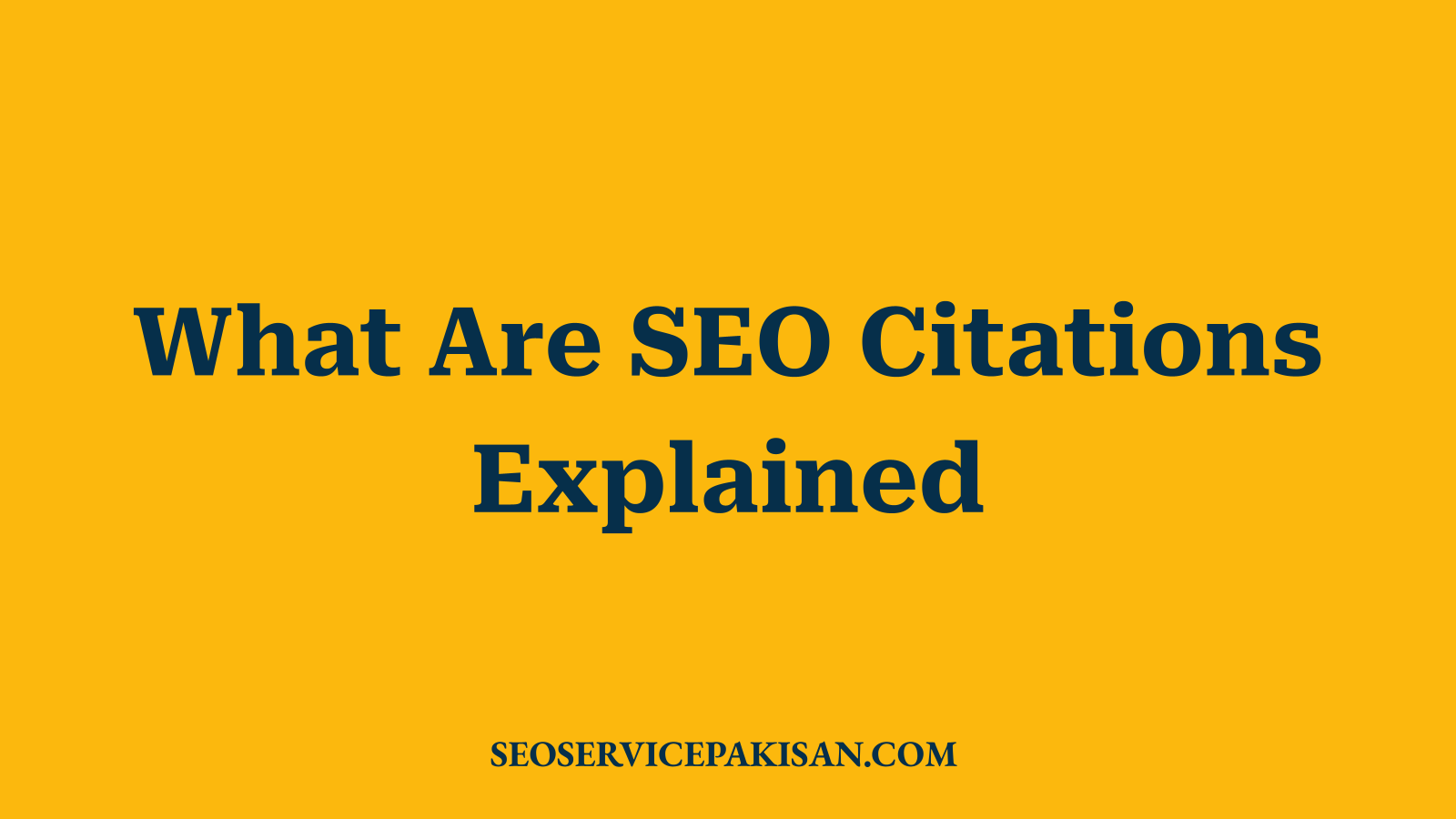 What Are SEO Citations Explained