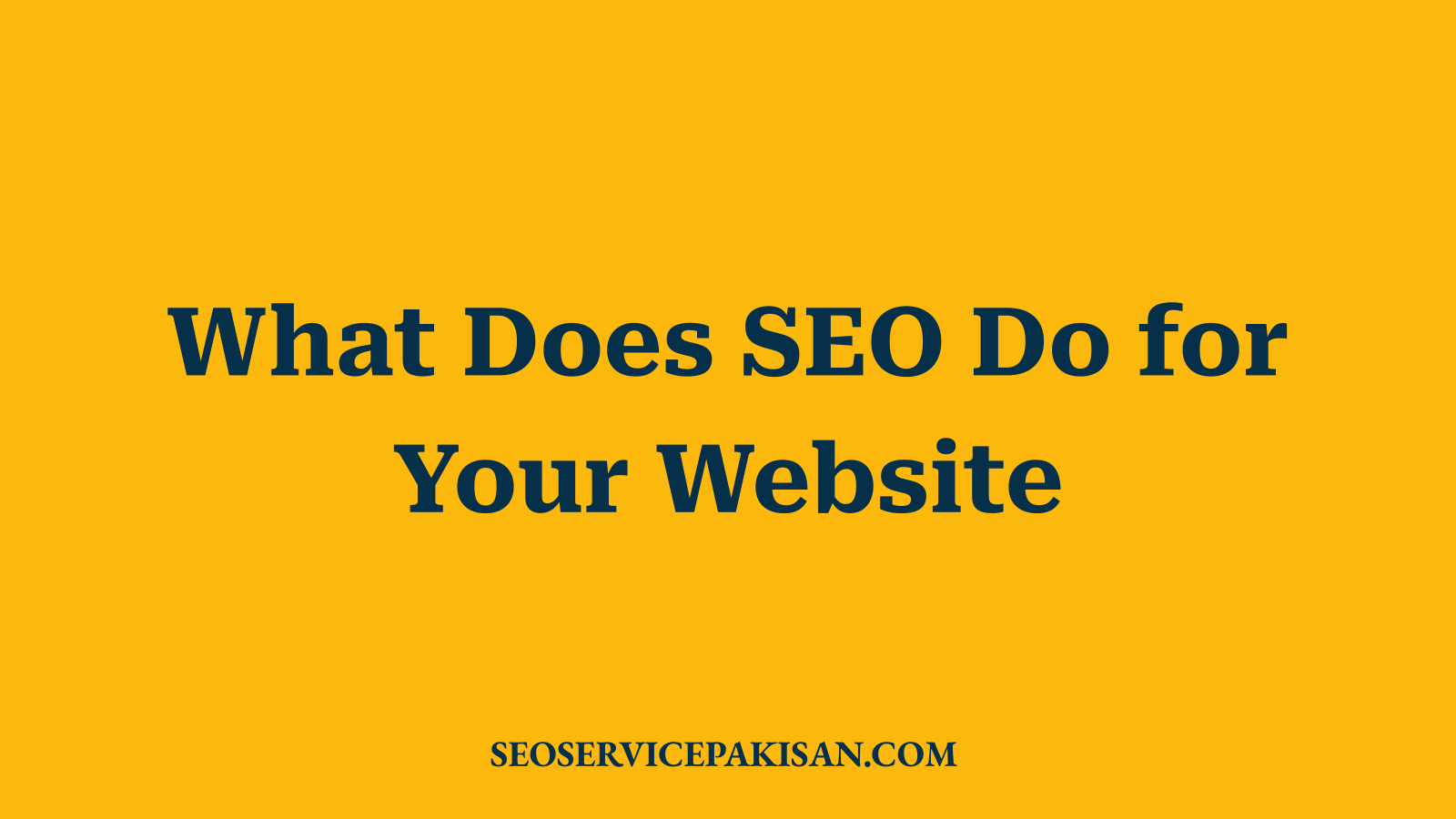 What Does SEO Do for Your Website