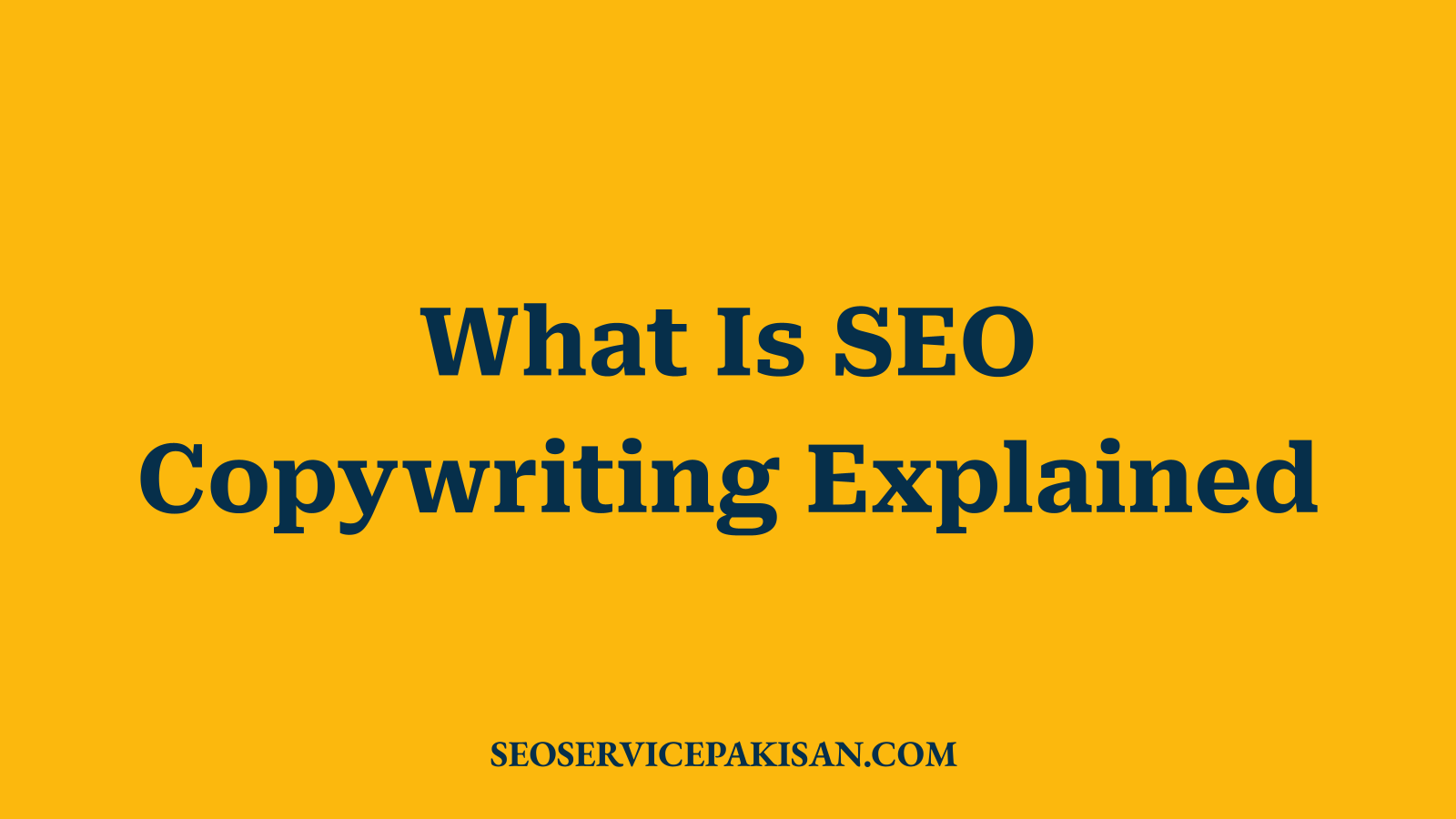 What Is SEO Copywriting Explained