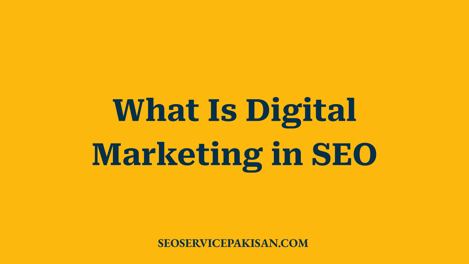 What Is Digital Marketing in SEO