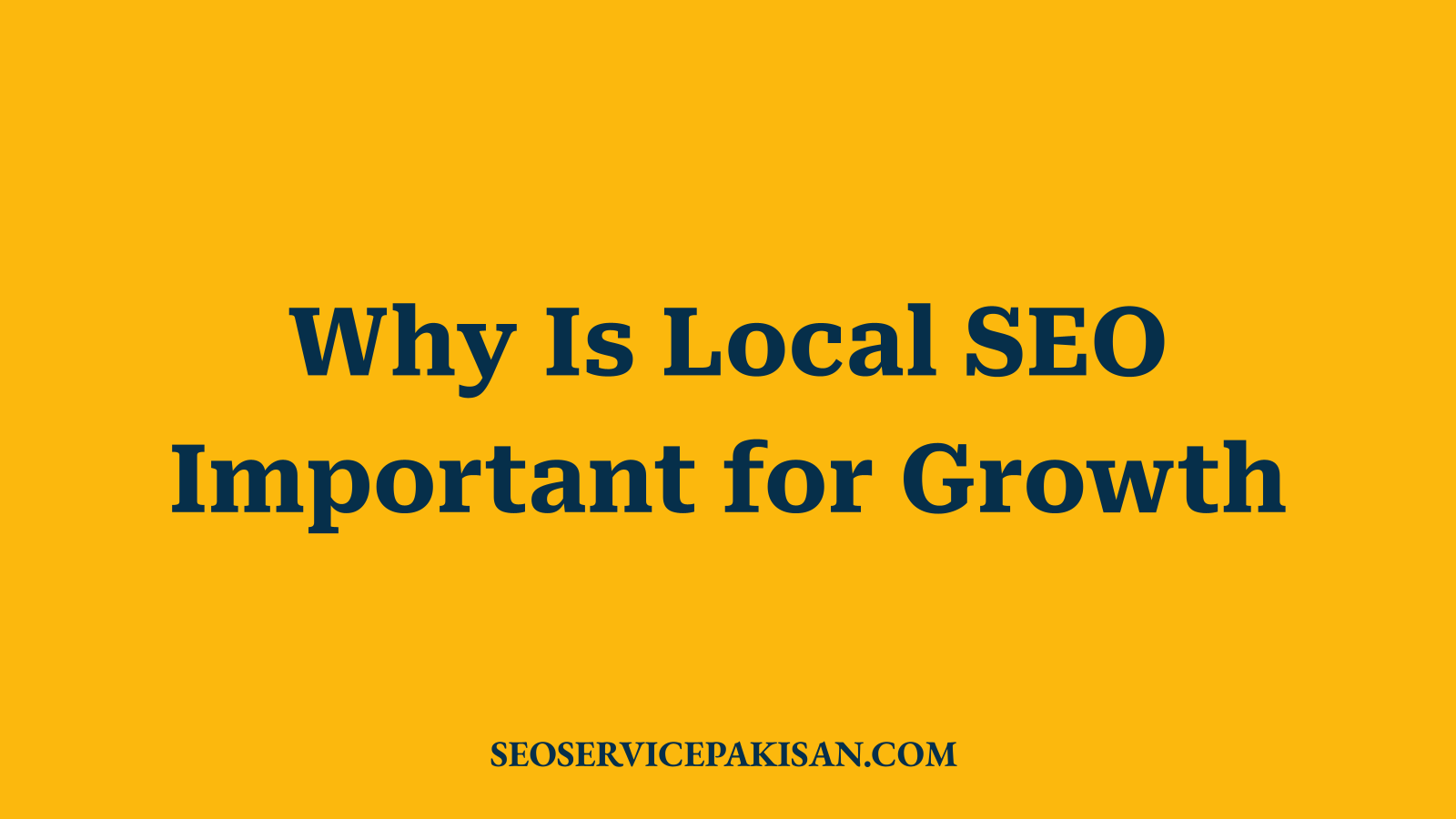Why Is Local SEO Important for Growth