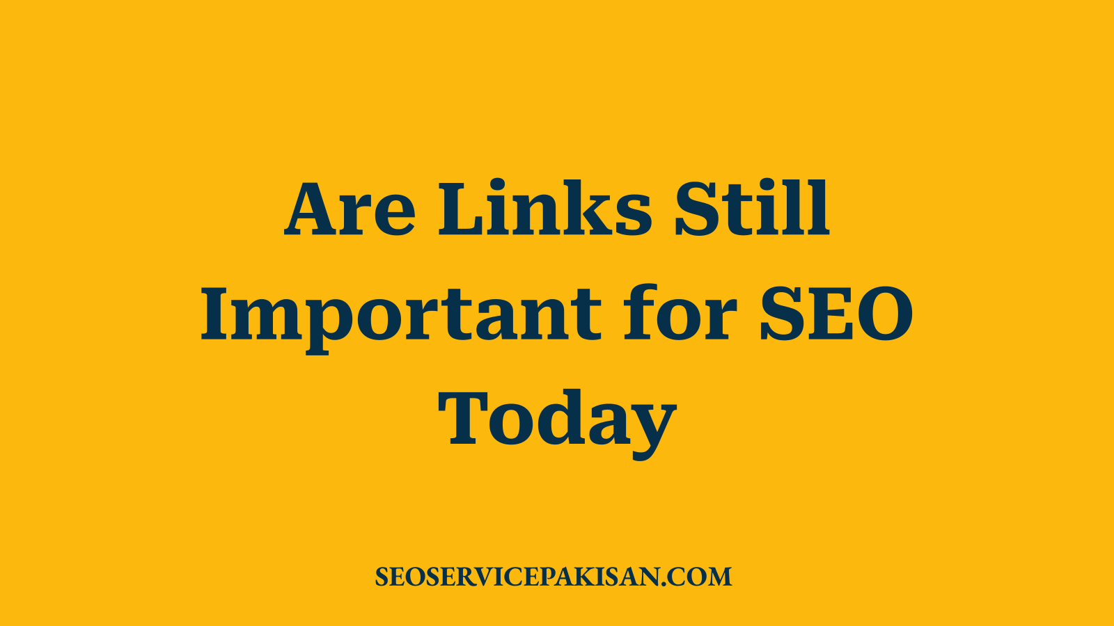 Are Links Still Important for SEO Today